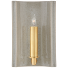 Visual Comfort Leeds Small Rectangular Sconce (also available in gray and blue)