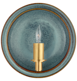 Visual Comfort Leeds Small Round Sconce
