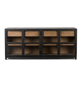 Millie Large Sideboard-Drifted Black