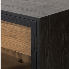 Millie Large Sideboard-Drifted Black