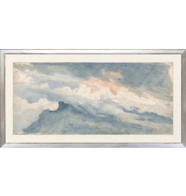 Celadon Art Cloudy Sunset 17"× 9"