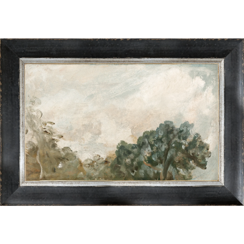Celadon Art Cloud Study with Trees C. 1821