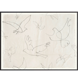 Celadon Art Gestured Flight 41 x 31