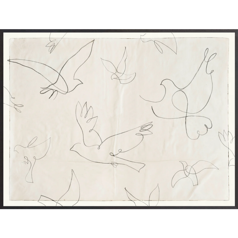 Celadon Art Gestured Flight 41 x 31