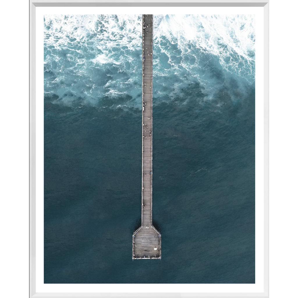 Celadon Art Deep Blue Wharf