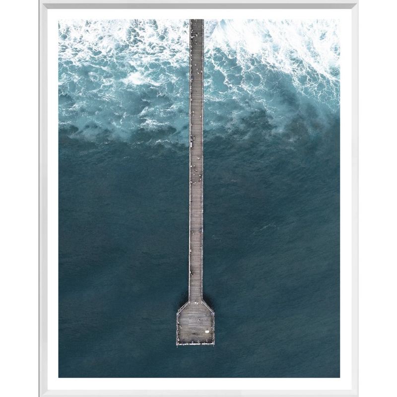 Celadon Art Deep Blue Wharf