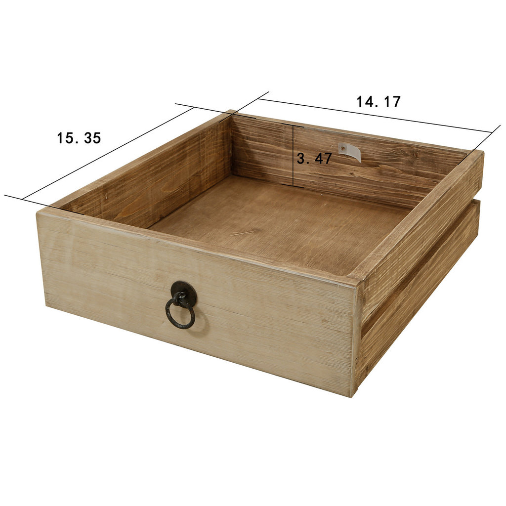 Lilys Living 6 Drawer Reclaimed Pine Console Table