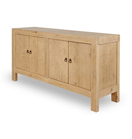 Lilys Living 4 Door Sideboard Natural Pine
