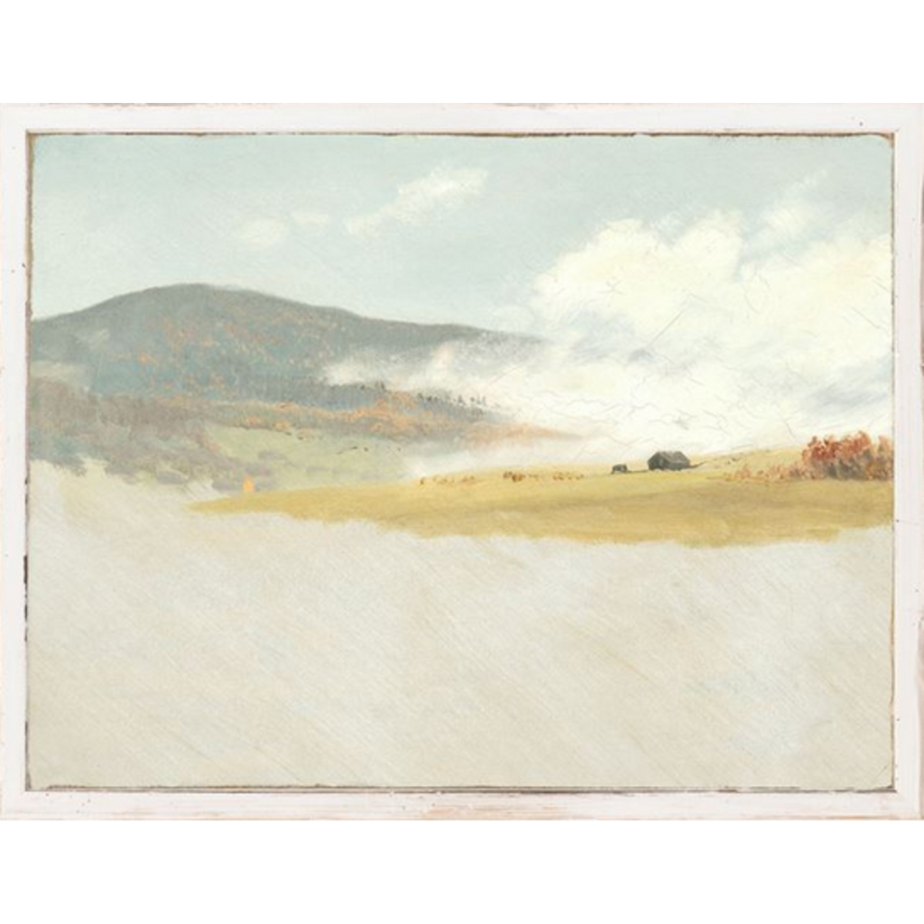 Celadon Art Petite Scapes - Hilly Landscape C. 1865-75