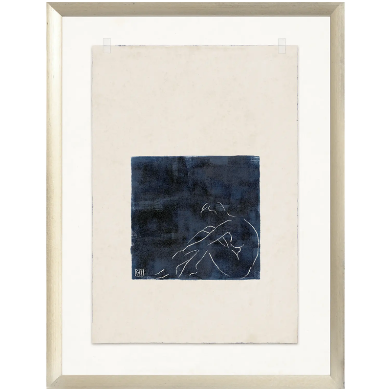 Celadon Art Indigo Line Series I