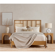 Dallas Sidetable - Buff Oak 20wx24h