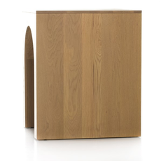 Dallas Sidetable - Buff Oak 20wx24h