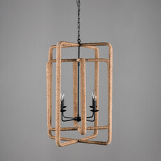 Jute Rope Chandelier