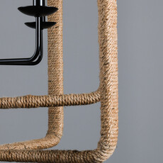 Jute Rope Chandelier