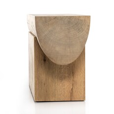 Elbert Console Table - Rustic Oak Veneer