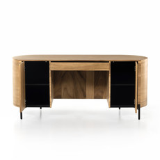 Lunas Executive Desk - Gold Guanacaste