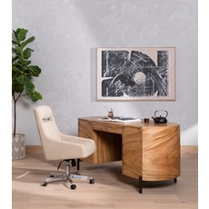 Lunas Executive Desk - Gold Guanacaste