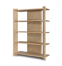 Edmund Bookcase - Smoked Pine