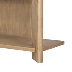 Edmund Bookcase - Smoked Pine