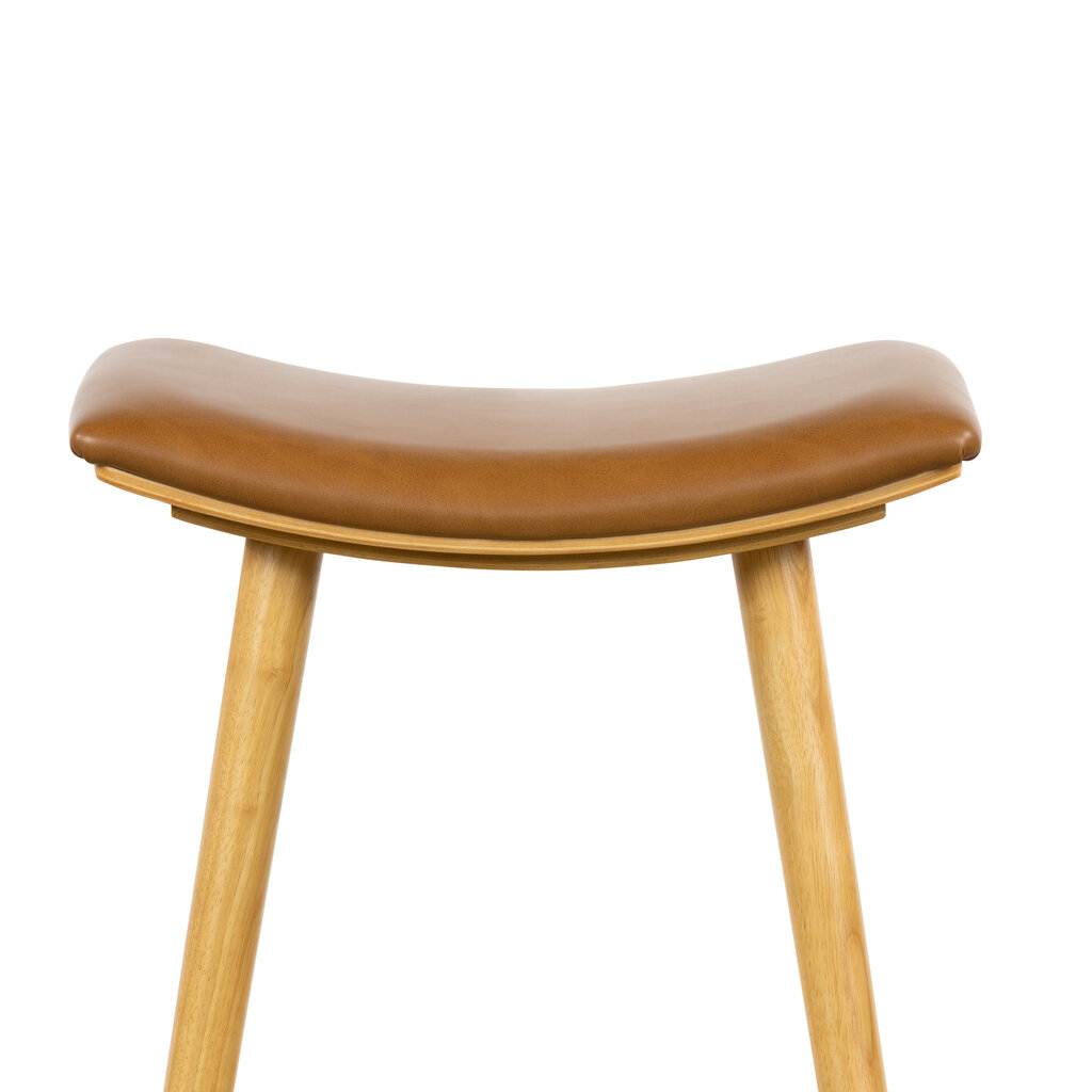 Union Saddle Counter Stool – Smoked Natural