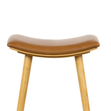 Union Saddle Counter Stool – Smoked Natural