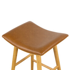 Union Saddle Counter Stool – Smoked Natural