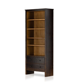 Macgregor Bookcase - Distressed Walnut