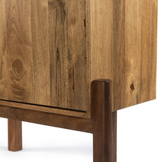 Reza Bar Cabinet - Smoked Honey