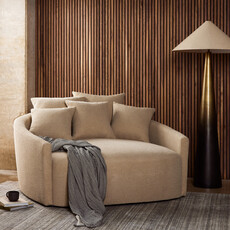 Chloe Media Lounger - Socorro Taupe