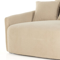 Chloe Media Lounger - Socorro Taupe
