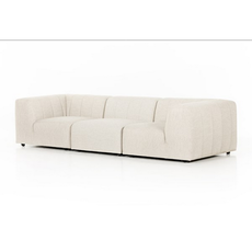 Gwen Outdoor 3-Piece Sectional Sofa - Faye Sand