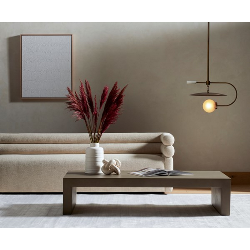 Parrish Coffee Table - Grey Concrete