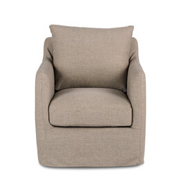 Banks Swivel Chair - Alcala Taupe