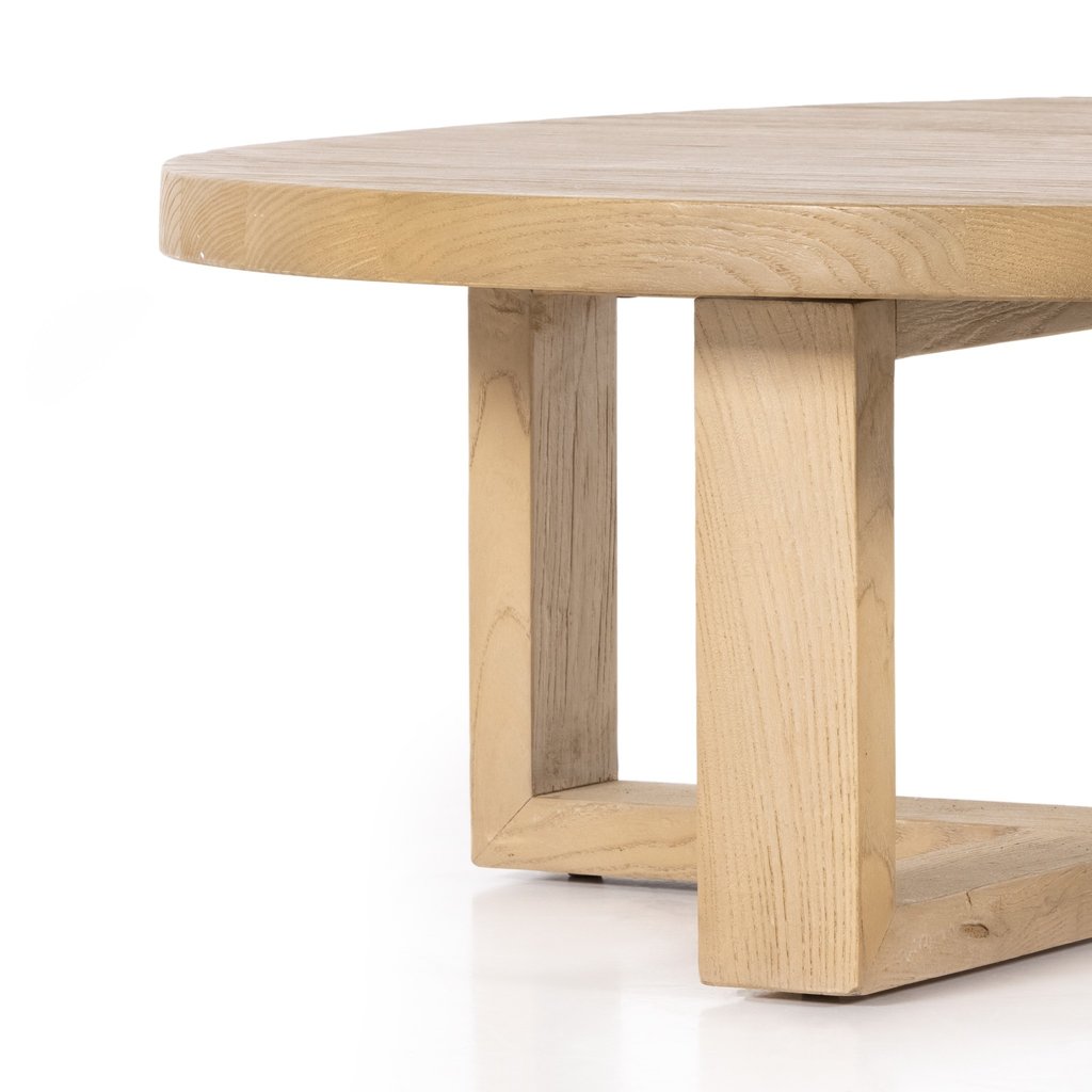 Liad Coffee Table-Natural Nettlewood