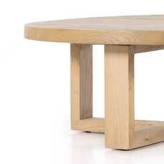 Liad Coffee Table-Natural Nettlewood