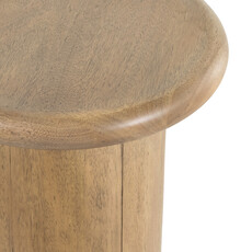 Zach End Table - Burnished Parawood