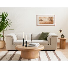 Zach End Table - Burnished Parawood