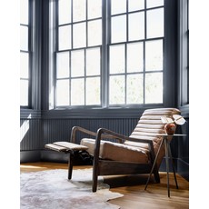 Lance Leather Recliner  - Taupe Dakota