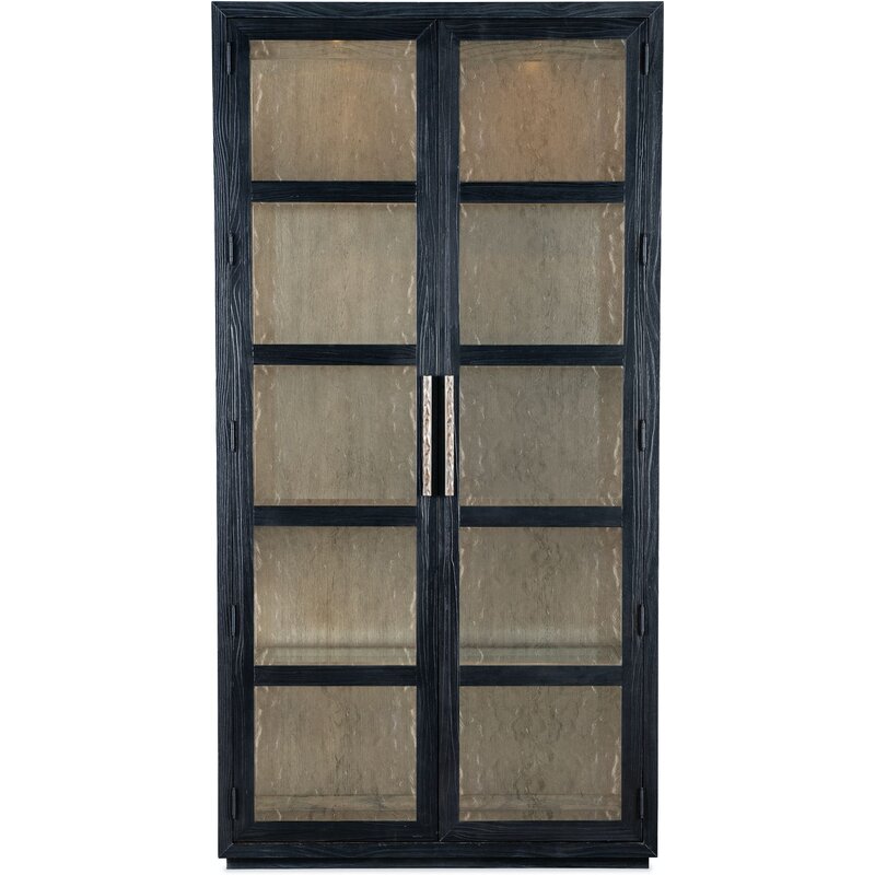 Hooker Furniture Shou Sugi Ban Curio Cabinet