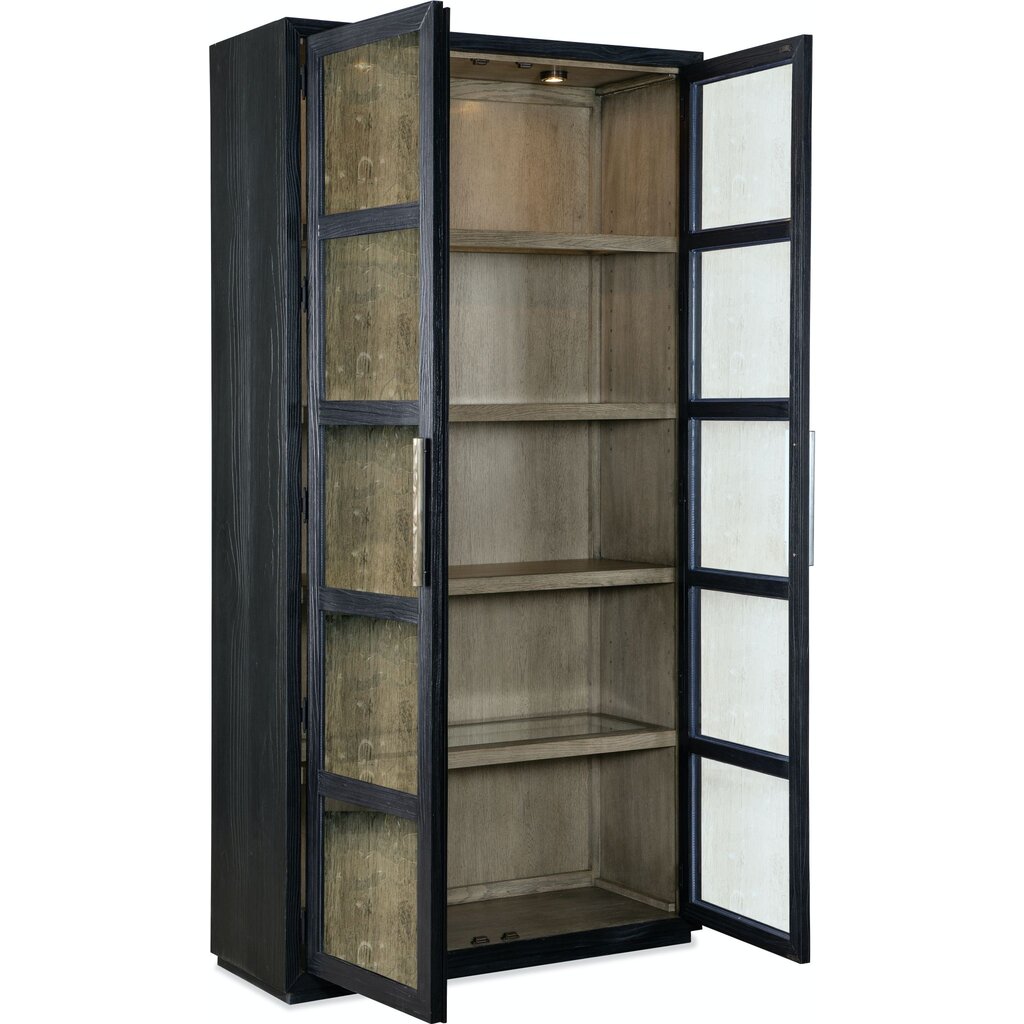 Hooker Furniture Shou Sugi Ban Curio Cabinet