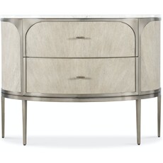 Hooker Furniture Modern Mood Two Drawer Nightstand - Light Wood