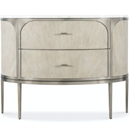 Hooker Furniture Modern Mood Two Drawer Nightstand - Light Wood