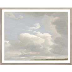 Celadon Art Cloud Study C. 1800 - 24"x 29"