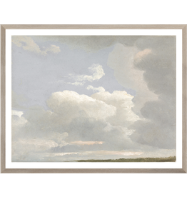 Celadon Art Cloud Study C. 1800 - 24"x 29"