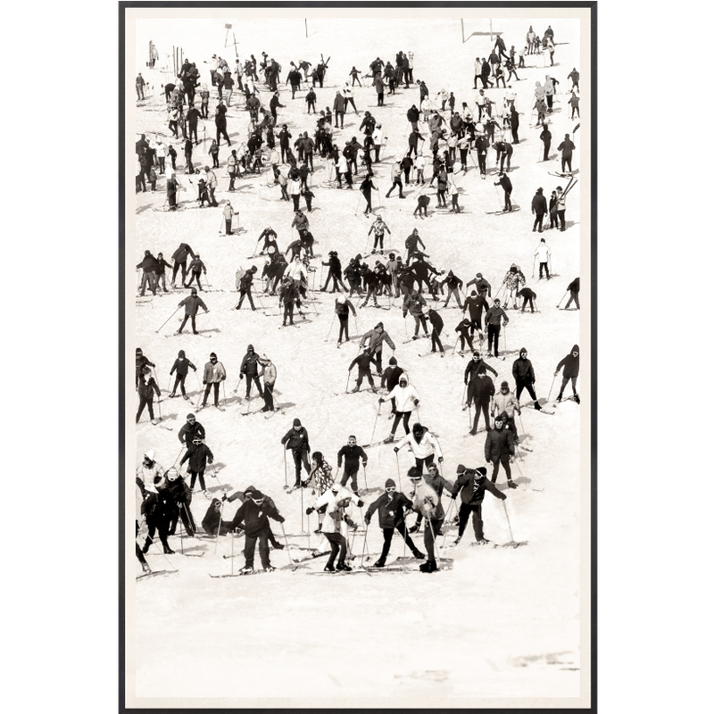 Celadon Art Ski Vacation II, c.1960 - Large - 41"× 61"