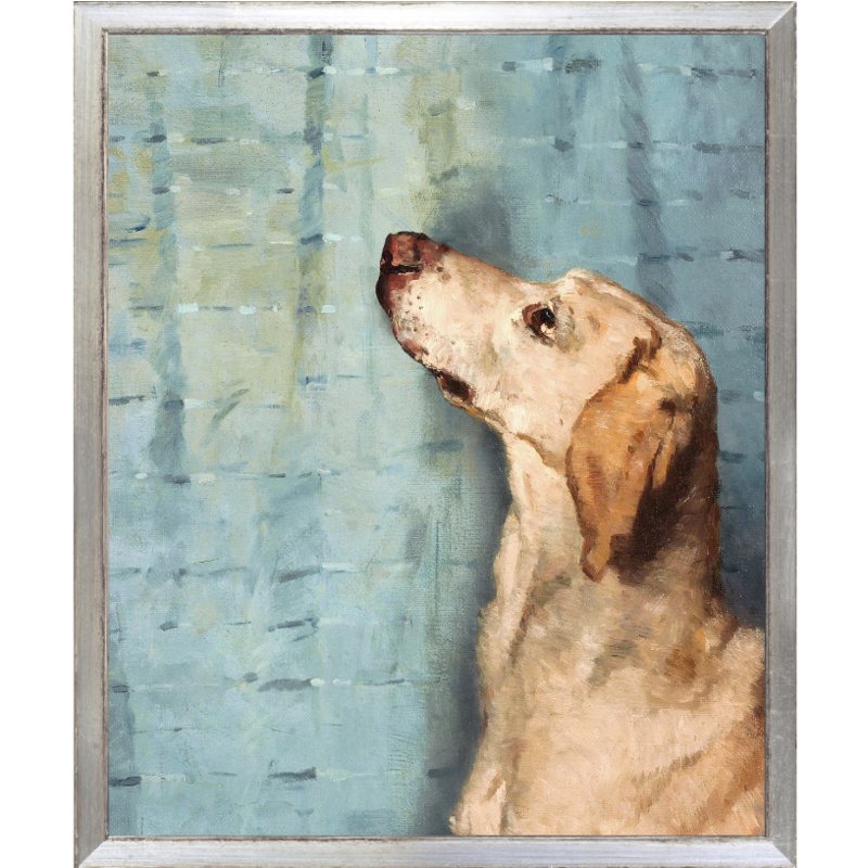 Celadon Art Collection Vintage - Puck the Dog - 1880 - 10" × 12"