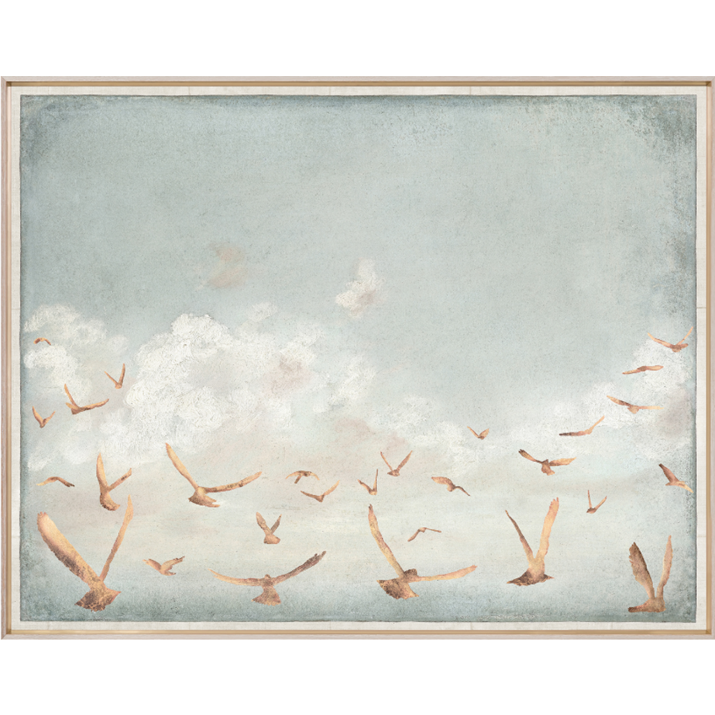 Celadon Art Golden Flight, C. 1822 - 52"× 41"