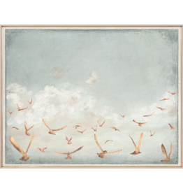 Celadon Art Golden Flight, C. 1822 - 52"× 41"