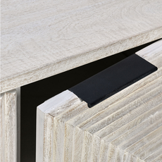 Flint Sideboard 4 Door - Coastal White