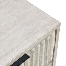 Flint Sideboard 2 Door - Coastal White
